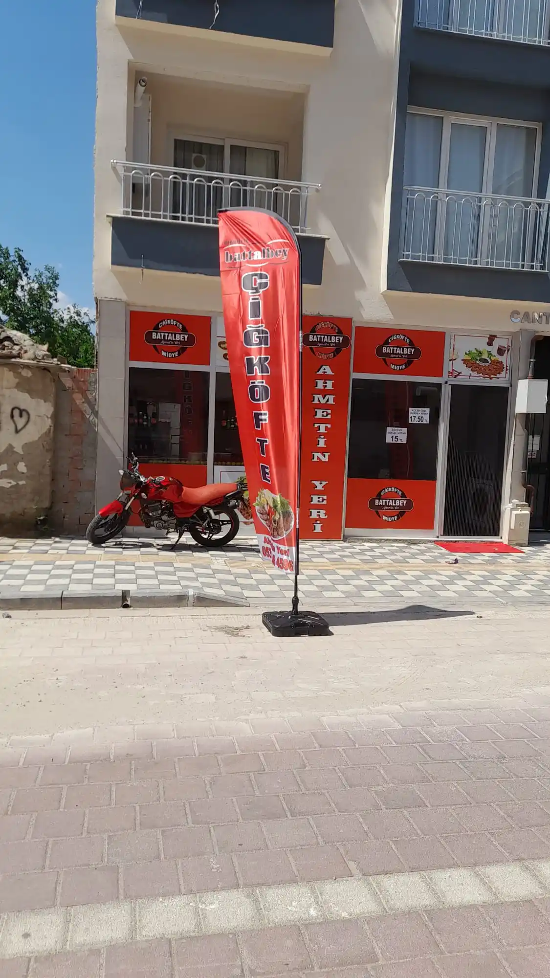 Çiğ Köfteci Yelken Bayrağı-15