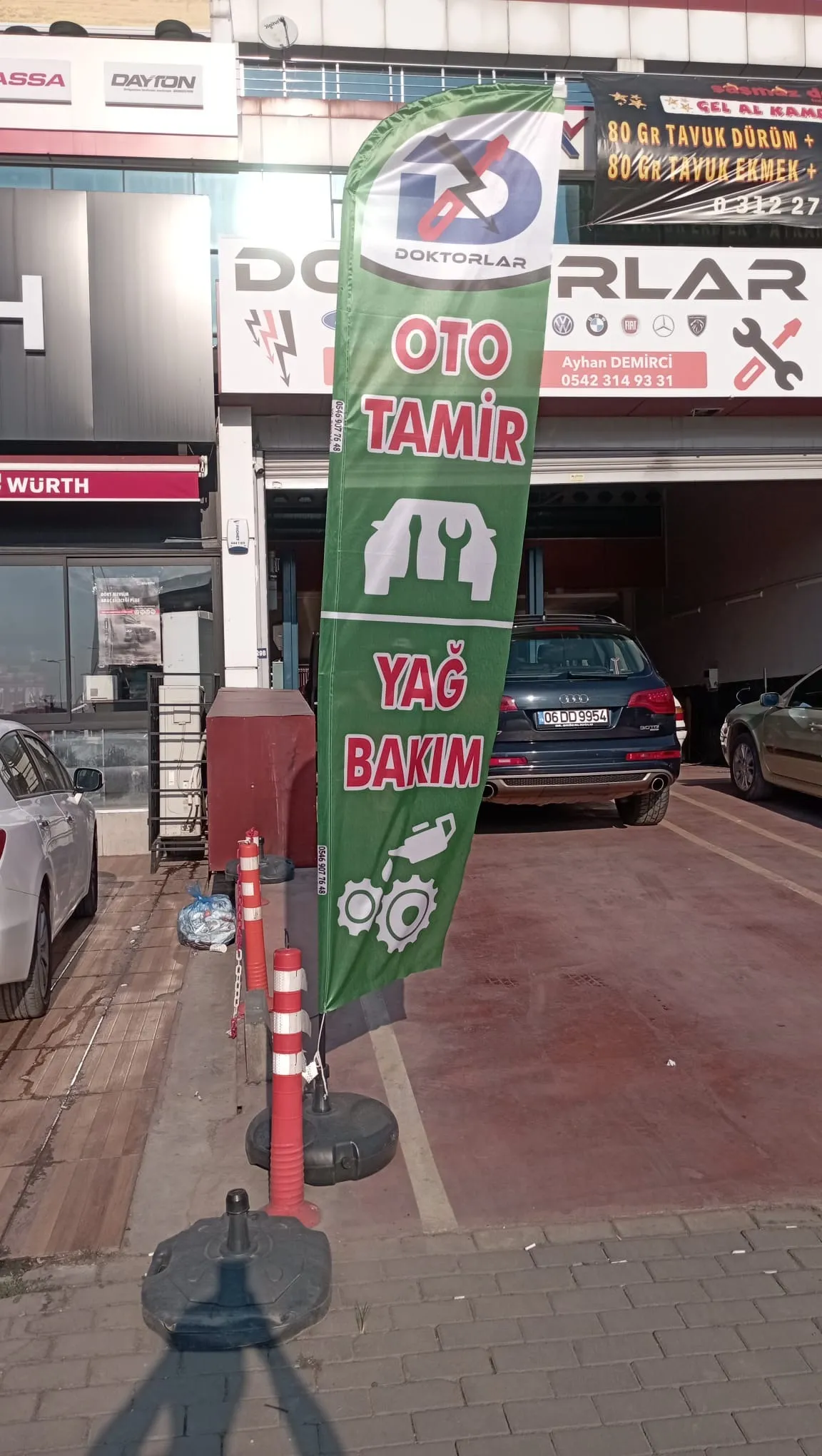 Oto Tamirci Yelken Bayrağı-24