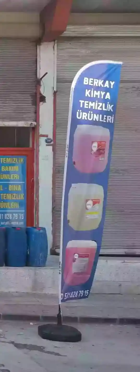 Temizlik Firmaları Yelken Bayrak Örnekleri-3